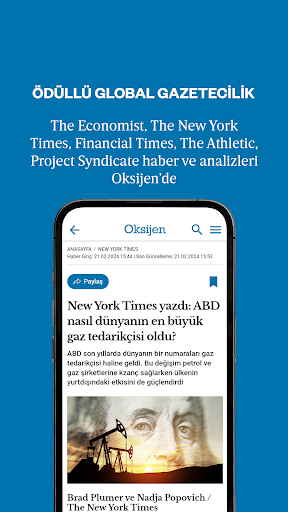 Oksijen Gazetesi ekran görüntüsü