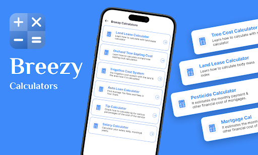 Breezy Calculator ekran görüntüsü