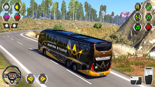 Real Driving Bus 3D Game ekran görüntüsü
