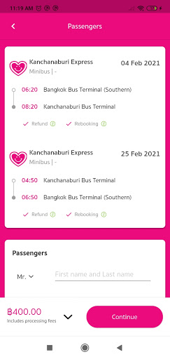 Kanchanaburi Express ekran görüntüsü