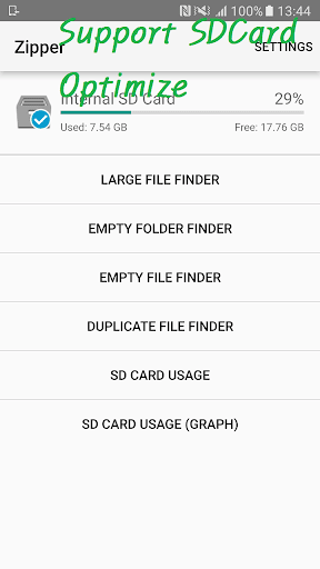 Zipper - File Management ekran görüntüsü
