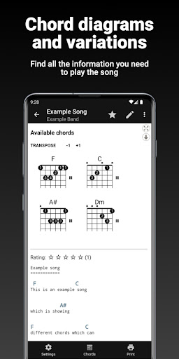 GuitarTab - Tabs & Chords Pro ekran görüntüsü
