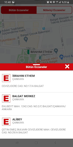 Eczanem Nerede ekran görüntüsü