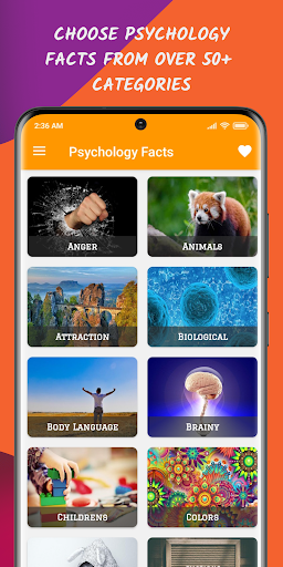 Daily Psychology Facts ekran görüntüsü
