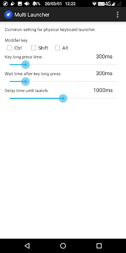 Screen-less launchers ekran görüntüsü