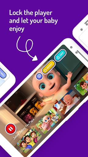 KIDSY Baby Kids Nursery Songs ekran görüntüsü