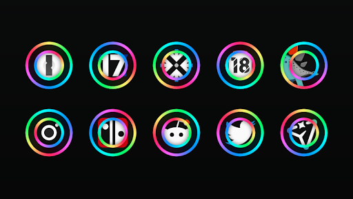 RGB - Rainbow LED Icon Pack ekran görüntüsü