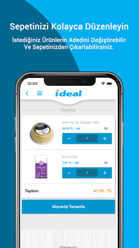 İdeal Sanal Market ekran görüntüsü