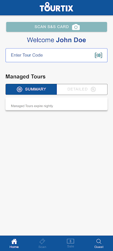TourTix ekran görüntüsü