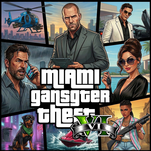 Grand Miami Gangster Crime 3D