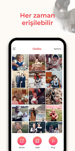 Photomyne'dan FilmBox ekran görüntüsü