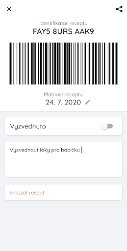 Lékárny v ČR - podporují eRece ekran görüntüsü