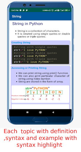 Python Programming ekran görüntüsü