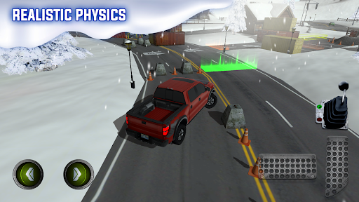 Ice Road Truck Parking Sim ekran görüntüsü