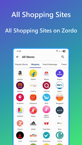 Shopping Browser- Zordo One ekran görüntüsü