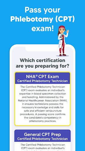 Phlebotomy NHA CPT Exam Prep ekran görüntüsü