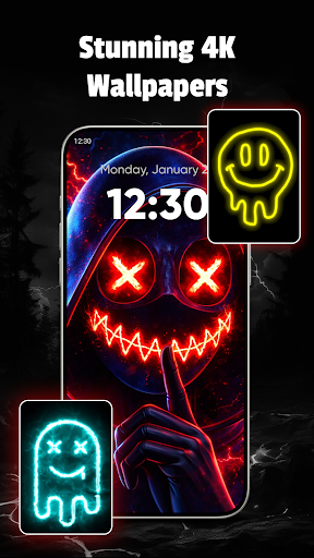 Silly Fun Smile Live Wallpaper ekran görüntüsü