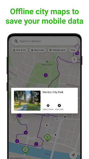 Maribor Tour Guide:SmartGuide ekran görüntüsü