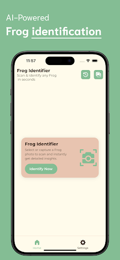 Frog Identifier ekran görüntüsü