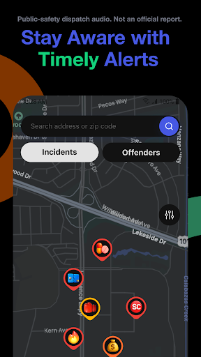 CrimeRadar: Dispatch Alerts ekran görüntüsü