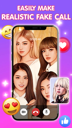 Idol Prank: Video Call & Chat ekran görüntüsü