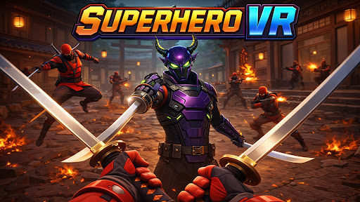Superhero VR: Shoot & Fight 3D ekran görüntüsü