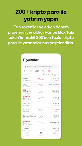 Paribu | Bitcoin - Kripto Para ekran görüntüsü