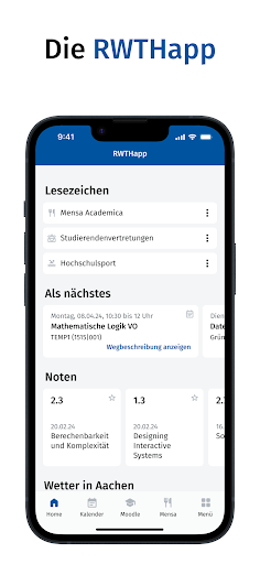RWTHapp ekran görüntüsü