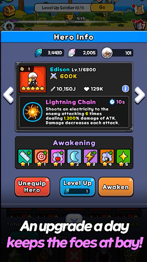 Rumble Legion: Pocket Heroes ekran görüntüsü
