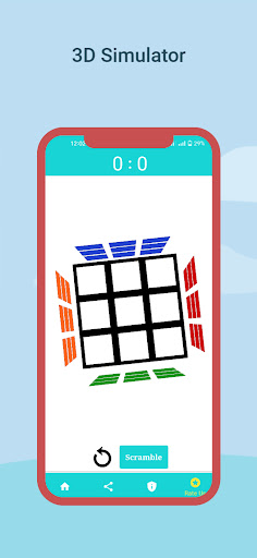 Rubik's Cube Solver Pro 3D ekran görüntüsü