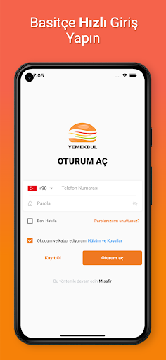 Yemekbul - Yemek Siparişleri ekran görüntüsü