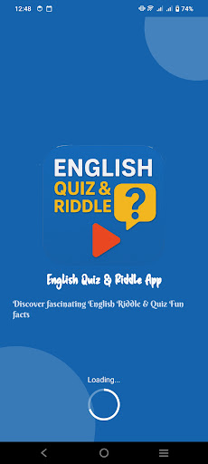 English Quiz & Riddle App ekran görüntüsü