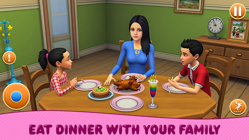 Mother Simulator Family Game ekran görüntüsü