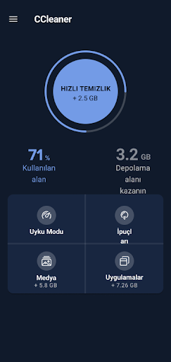 CCleaner-Telefon Temizleyici ekran görüntüsü
