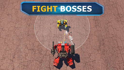 Robots Fighting RPG: Mech Duel ekran görüntüsü