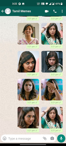 Nazriya Stickers ekran görüntüsü