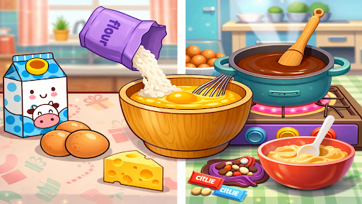 Cakes Maker -Kids Cooking Game ekran görüntüsü