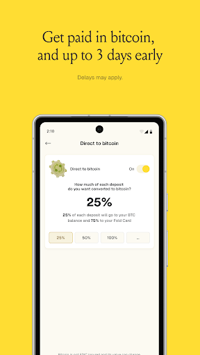 Fold: Bitcoin Personal Finance ekran görüntüsü