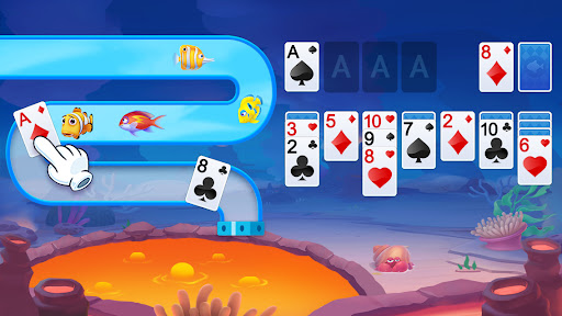 Solitaire 3D Balık ekran görüntüsü