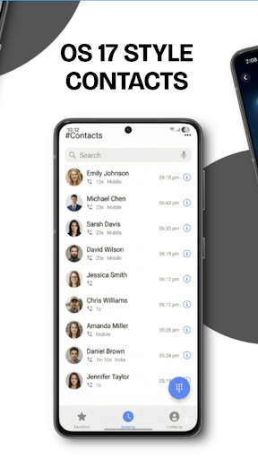 Contacts OS 17 Style ekran görüntüsü
