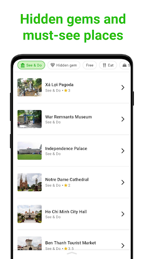 Ho Chi Minh City SmartGuide ekran görüntüsü