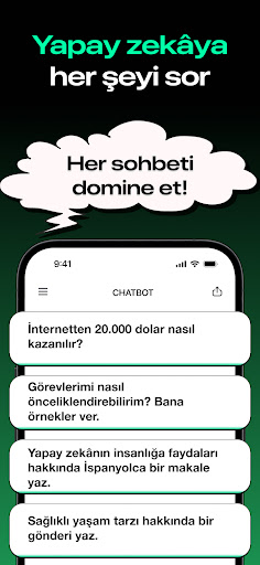  Chatbot - Yapay Zeka Asistanı ekran görüntüsü