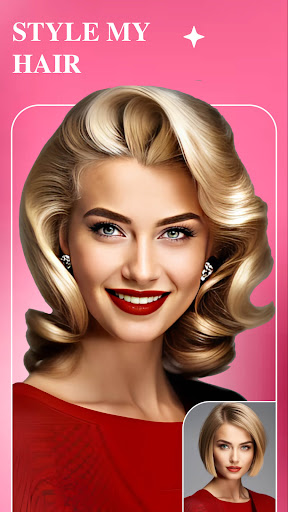 Hair Lab: AI hairstyle Face ekran görüntüsü
