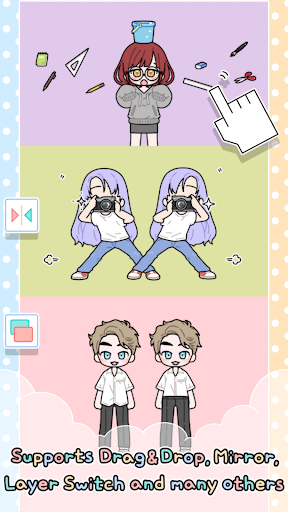 Pastel Friends : Dress Up Game ekran görüntüsü