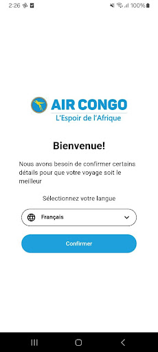 Air Congo ekran görüntüsü