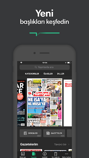 PressReader ekran görüntüsü