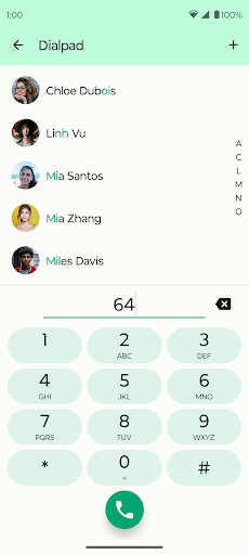 Fossify Phone ekran görüntüsü