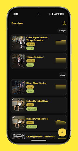 GymLog ekran görüntüsü