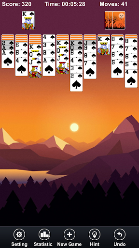 Spider Solitaire Pro+ ekran görüntüsü