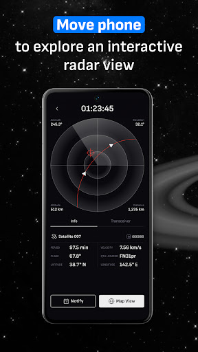 Satellite Tracker ISS Live Map ekran görüntüsü